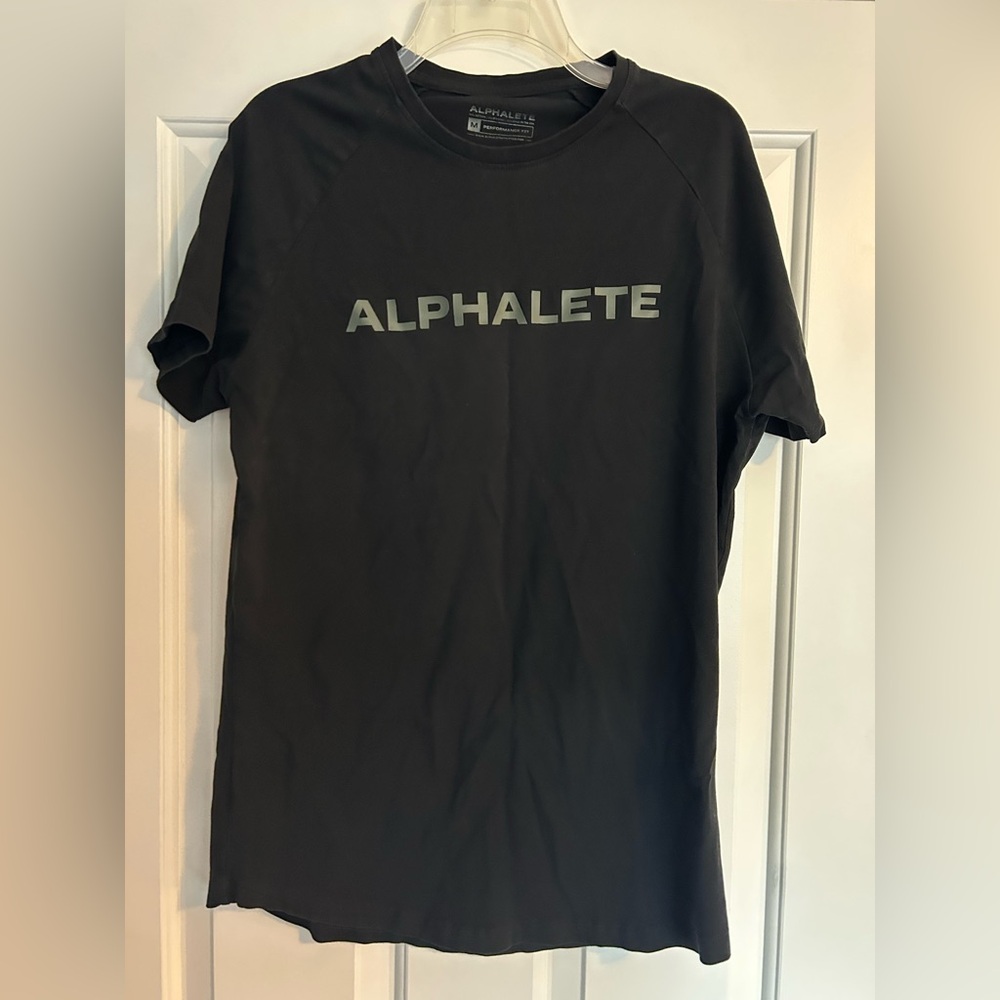 Alphalete Black Performance Fit Tee